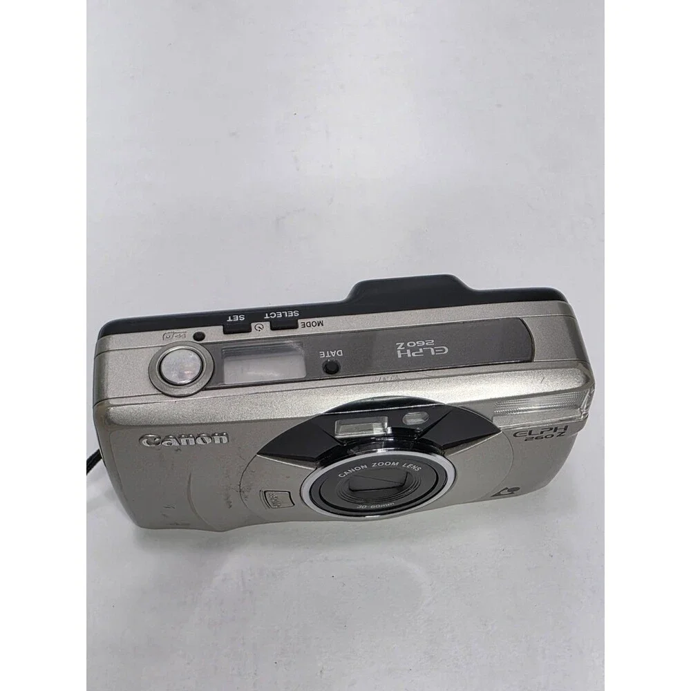 Canon ELPH 260Z Point & Shoot Film Camera 30-60mm APS Works